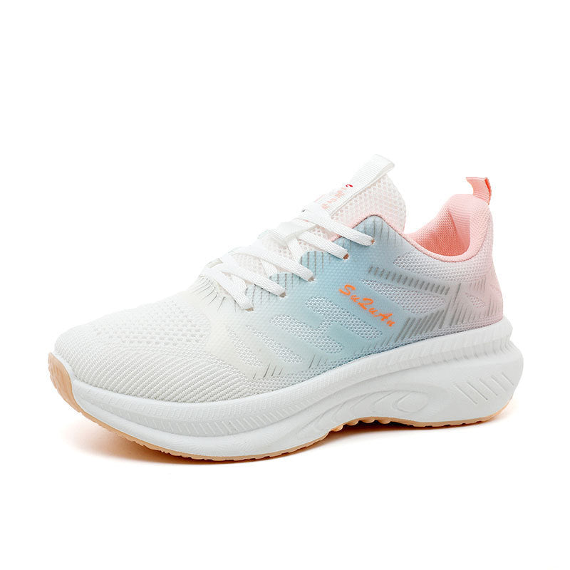 Damen Sportliche und leichte Sneakers mit atmungsaktivem Mesh-Obermaterial R&B