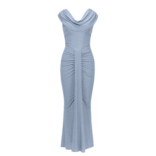 Damen Elegantes Abendkleid mit schickem Wickelausschnitt und figurbetonter Silhouette R&B