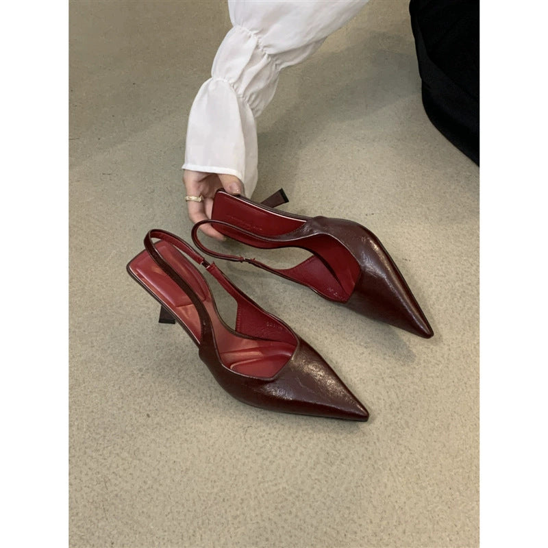 Damen elegante Slingback Pumps R&B