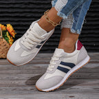 Damen Sportliche Sneakers mit atmungsaktivem Obermaterial und dämpfender Sohle