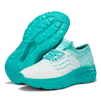 Damen Sportliche und atmungsaktive Sneakers mit elastischem Obermaterial
