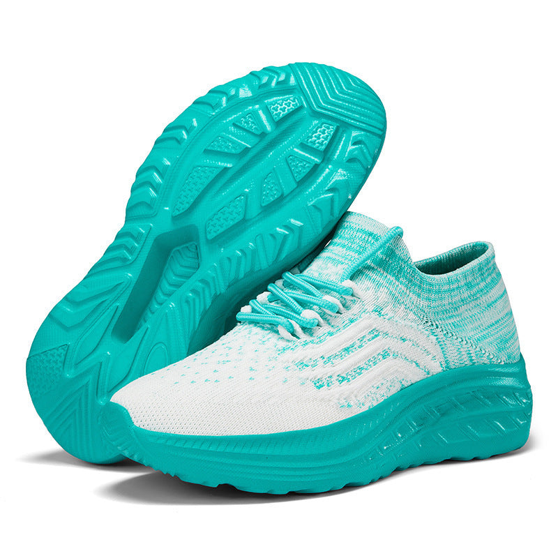 Damen Sportliche und atmungsaktive Sneakers mit elastischem Obermaterial