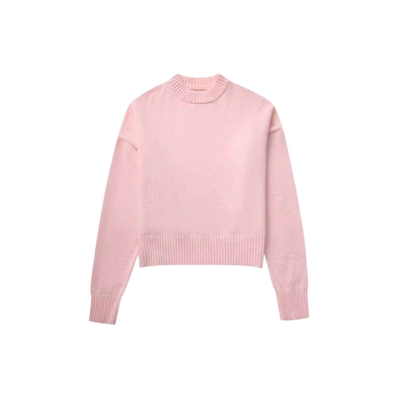 Damen gemütlicher oversized Strickpullover R&B