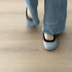 Damen Ballerinas mit Leopardenmuster und komfortablem Innenfutter R&B