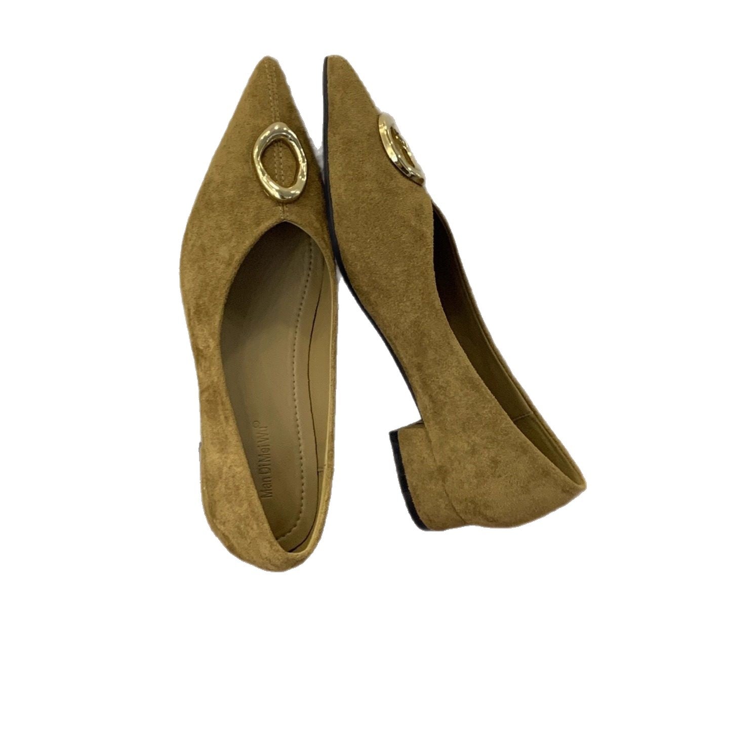 Damen elegante spitze Pumps mit dekorativen Metallakzenten R&B