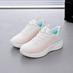 Damen sportliche Sneakers mit atmungsaktivem Obermaterial und komfortabler Dämpfung R&B
