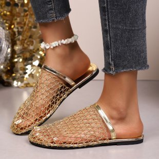 Damen modische Netz-Sandalen mit verstellbarem Riemen R&B