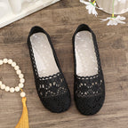 Damen elegante und atmungsaktive Spitzenschuhe