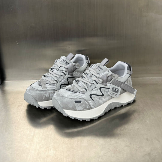 Damen Sportliche Sneakers mit ergonomischer Dämpfungstechnologie und rutschfester Sohle R&B
