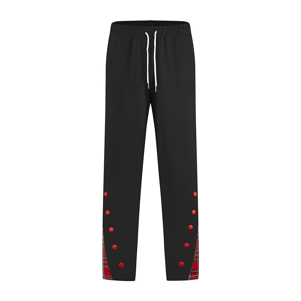 Damen Sportliche Freizeithose mit modischen Akzenten und elastischem Bund R&B