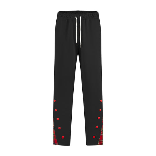 Damen Sportliche Freizeithose mit modischen Akzenten und elastischem Bund R&B