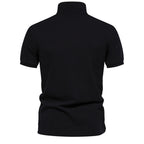 Herren Polo-Shirt mit modernem Design und feiner Struktur