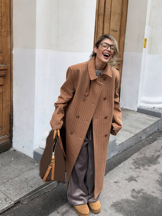 Damen Oversized Steppmantel R&B