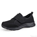 Damen bequeme Slip-On Sneakers mit Klettverschluss