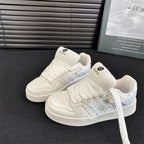 Damen Sportliche Sneakers mit zeitgemäßem Design und atmungsaktiven Einsätzen R&B