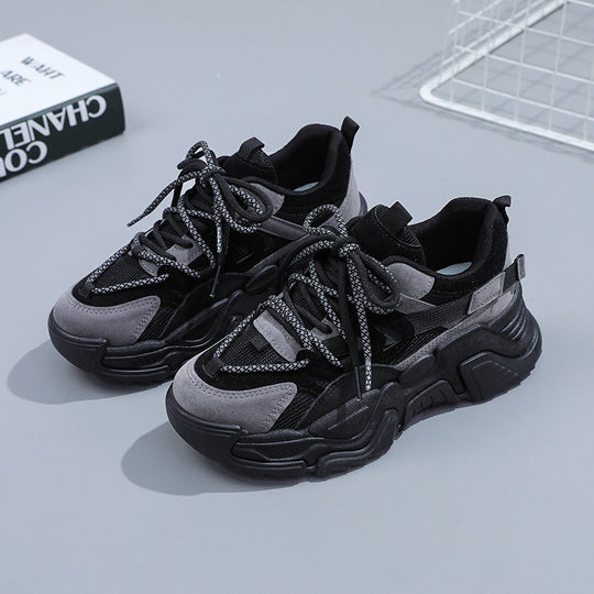 Damen sportliche Sneakers mit ergonomischer Dämpfung und atmungsaktiver Obermaterialstruktur R&B