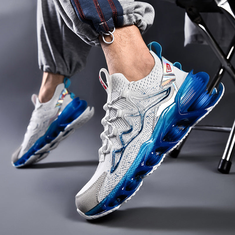 Damen Hochleistungs-Laufschuhe mit rockiger Sohle und dynamischem Dämpfungssystem R&B