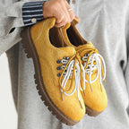 Damen Modische Schnürschuhe mit rutschfester Sohle und stabiler Bauweise