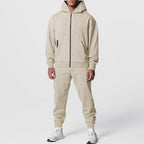 Herren sportliches Hoodie-Set mit atmungsaktiver Stofftechnologie R&B