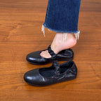Damen Ballerinas mit elastischem Riemendesign und ergonomischer Fußbettgestaltung R&B