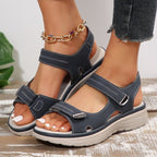 Damen Komfortable Sandalen mit verstellbaren Riemen und ergonomischer Fußbettung R&B