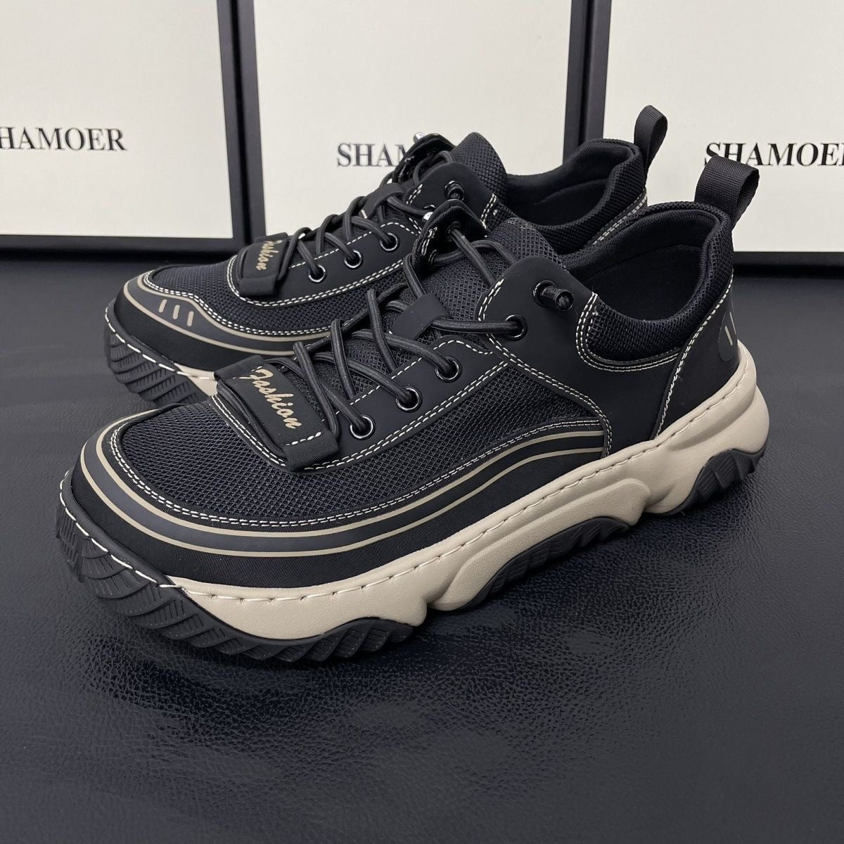 Damen Sport Sneakers mit strapazierfähigem Obermaterial und dämpfendem Sohlenprofil R&B