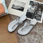 Damen Badesandalen mit modischem Riemendesign und komfortablem Fußbett R&B