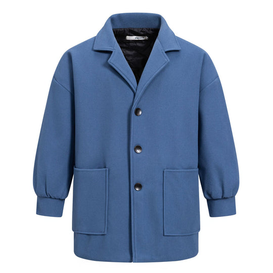 Damen Übergröße Blazerjacke mit komfortabler Passform und praktischen Taschen R&B