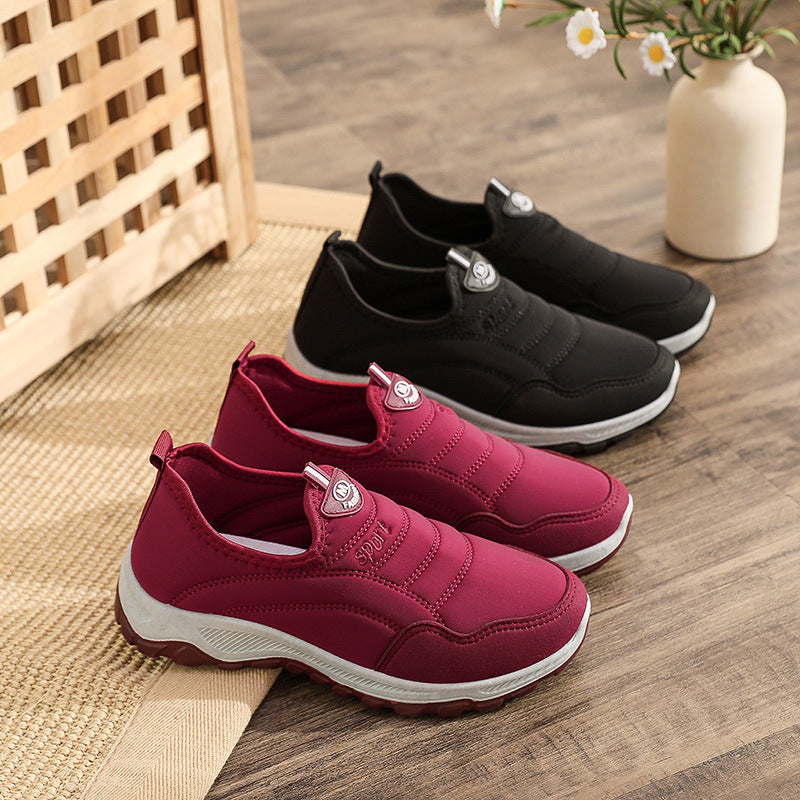 Damen Bequeme Slip-On Laufschuhe R&B