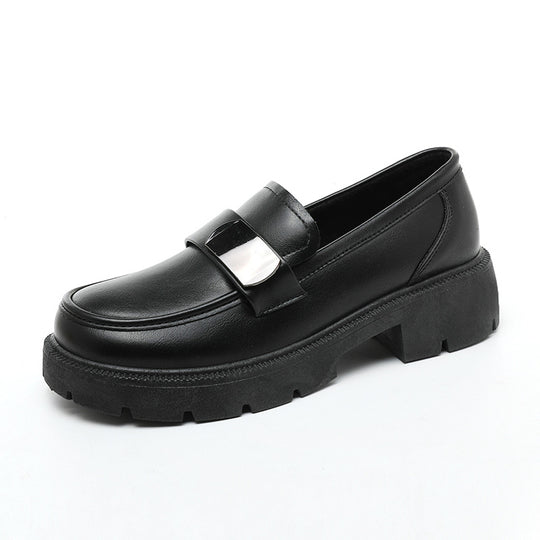 Damen elegante Loafers mit markanter Blocksohle R&B