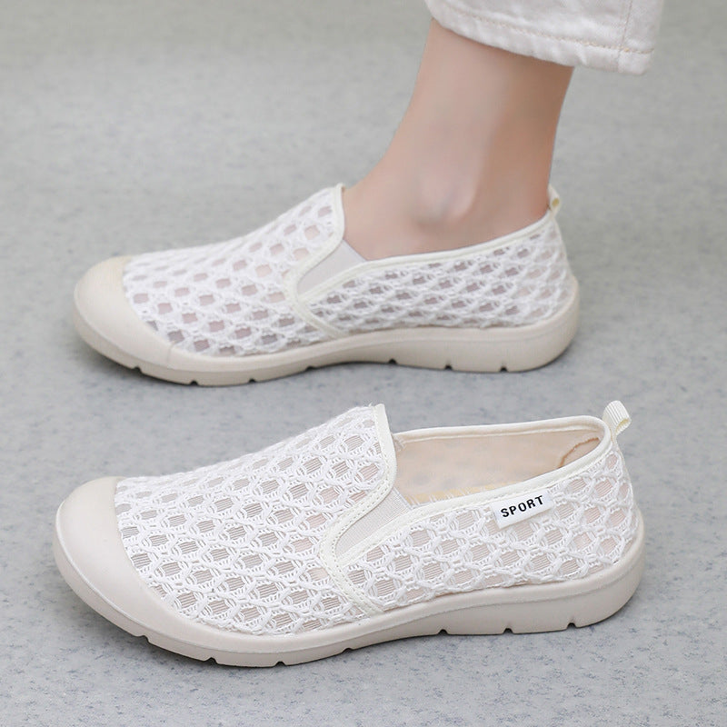Damen Bequeme Freizeitschuhe aus atmungsaktivem Mesh mit flexiblem Sohlenkonzept R&B