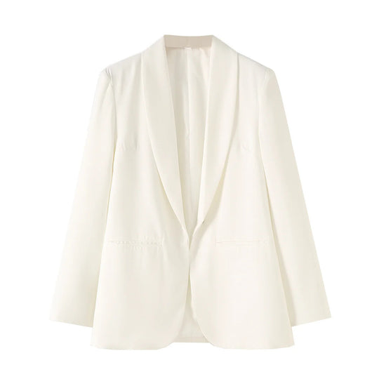 Damen eleganter Blazer mit modernem Schnitt und praktischen Taschen R&B