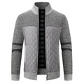Herren modische Übergangsjacke mit strukturiertem Design und isolierendem Innenfutter