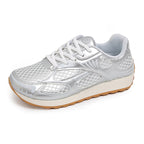 Damen Sportliche Sneaker mit atmungsaktivem Obermaterial und dämpfendem Fußbett R&B