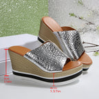 Damen Keil Sandalen