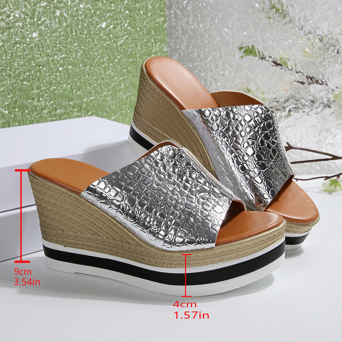 Damen Keil Sandalen