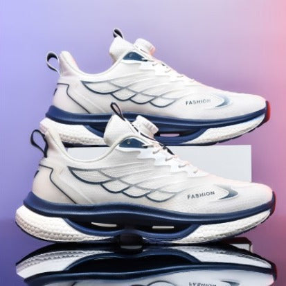 Damen Sportliche Laufschuhe mit atmungsaktiver Mesh-Oberfläche und dynamischer Dämpfungstechnologie R&B