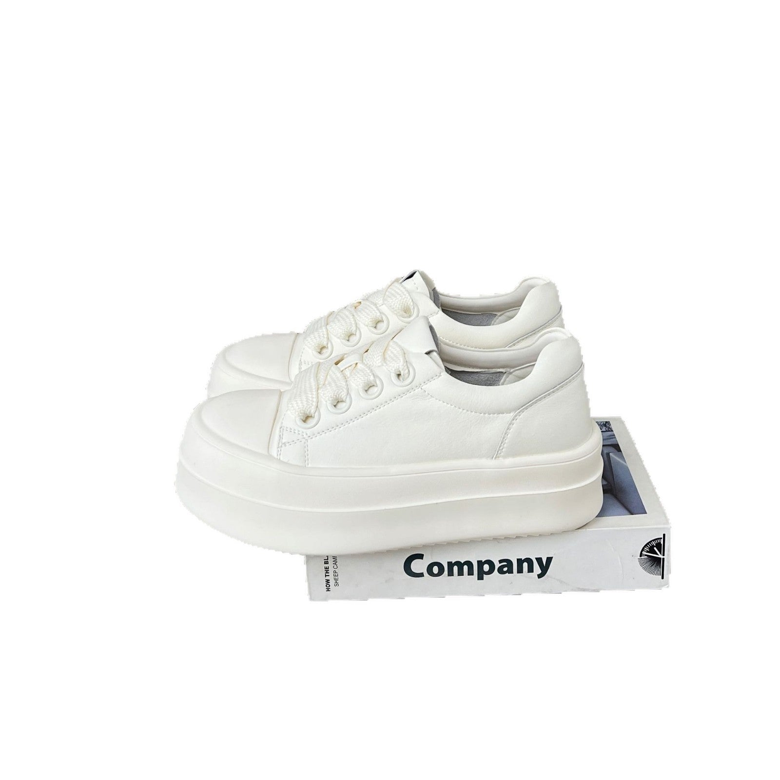 Damen Plattform Sneakers mit modischem Design und atmungsaktiver Obermaterialzusammensetzung R&B