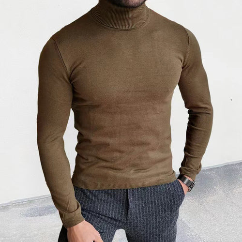 Herren Rollkragenpullover aus hochwertiger Baumwolle mit angenehmem Tragegefühl R&B