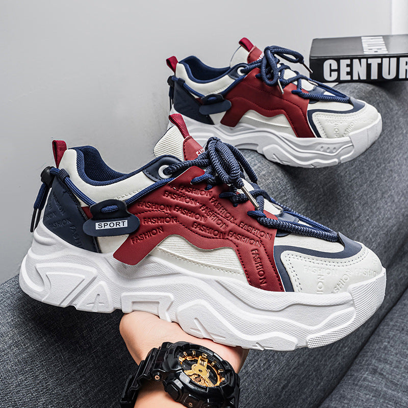 Damen Chunky Fashion Sneakers mit sportlichem Design und atmungsaktivem Obermaterial