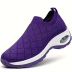 Damen Atmungsaktive Slip-On Sneakers mit flexibler Dämpfungstechnologie R&B