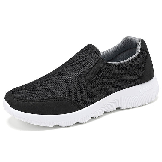 Damen Komfortable Slip-On Freizeitschuhe mit atmungsaktiver Netzstruktur R&B