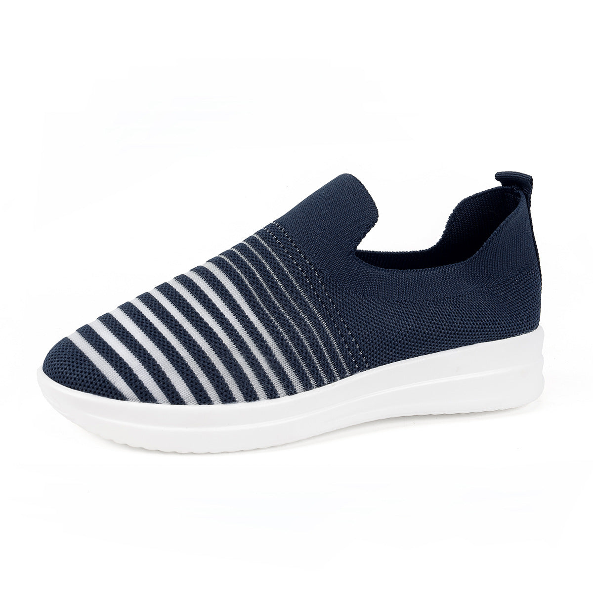 Damen Slip-On Sneakers mit flexiblem Obermaterial und rutschfester Sohle R&B
