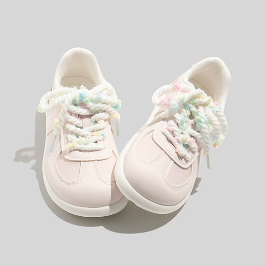 Damen Sneaker mit einzigartiger Blumendekoration und flexibler Komfortsohle R&B