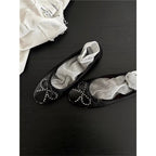 Damen Ballerinas mit funkelnden Strassdetails R&B