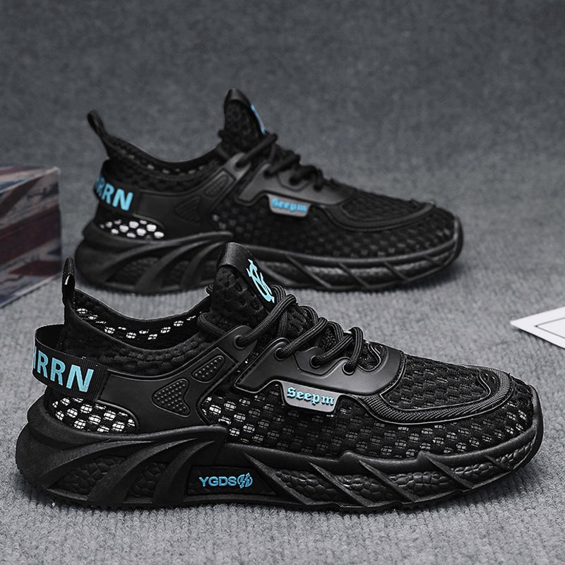 Damen Bequeme und atmungsaktive Sneakers mit innovativer Mesh-Oberfläche R&B