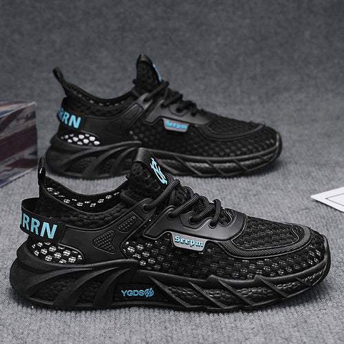 Damen Bequeme und atmungsaktive Sneakers mit innovativer Mesh-Oberfläche R&B