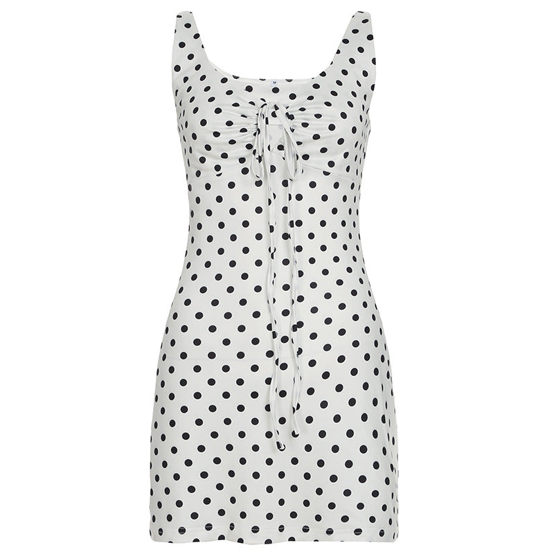 Damen figurbetontes Strickkleid mit V-Ausschnitt und grafischen Streifen R&B