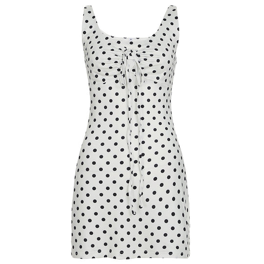 Damen figurbetontes Strickkleid mit V-Ausschnitt und kontrastierenden Streifen R&B