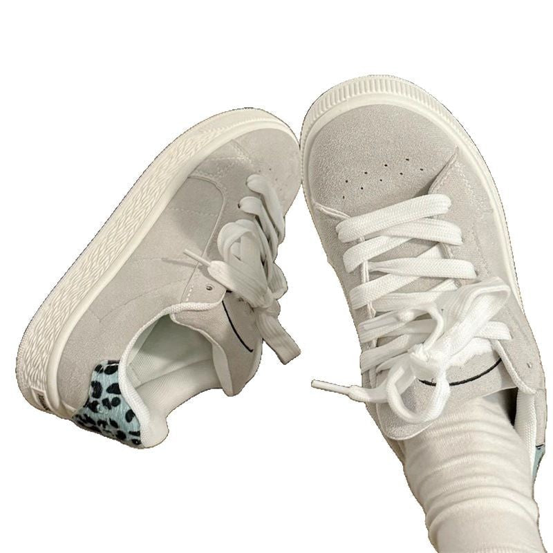 Damen Sneakers aus hochwertigem Wildleder mit modischem Design und bequemer Dämpfung R&B